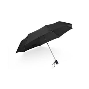 Зонт  с фонариком черный