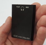 Компактный цифровой мини диктофон Edic-mini 24bs  A54, 300h, 2Gb