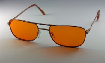 Релаксационные водительские очки АНТИФАРЫ ООО АЛИС-96, модель АС 002, цвет оправы золото
