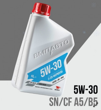 ВМПАВТО масло моторное 5w30 ОПТОМ синтетика A5/B5 1 литр